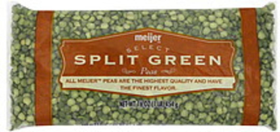 Meijer Split Green Peas - 16 oz
