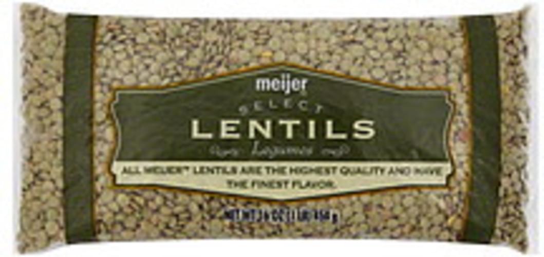 Meijer Lentils - 16 oz