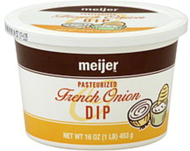 Meijer French Onion Dip 16 oz, Nutrition Information Innit