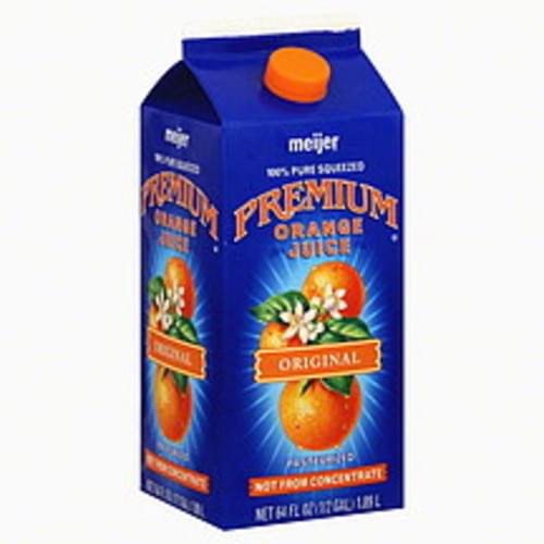 Meijer Orange, Original Juice 64 oz, Nutrition Information Innit