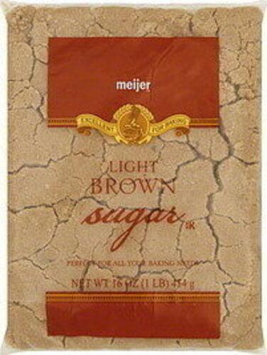 Meijer Light Brown Sugar 16 Oz Nutrition Information Innit