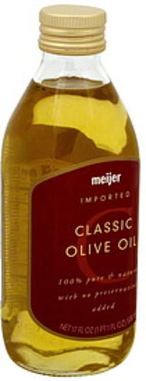 Meijer Classic, Imported Olive Oil - 17 oz