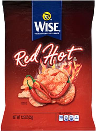 Wise Red Hot Wise Red Hot Potato Chips - 0