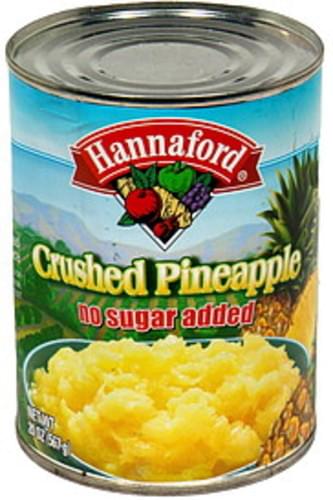 Hannaford Crushed Pineapple - 20 oz