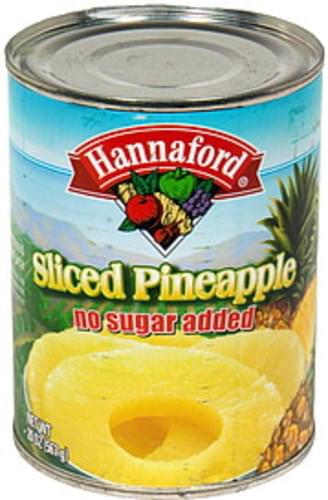 Hannaford Sliced Pineapple - 20 oz