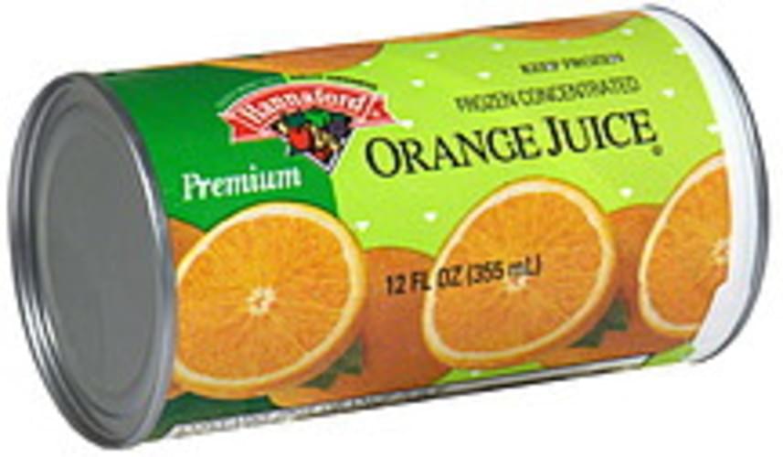 Hannaford Orange Juice Frozen Concentrate - 12 oz