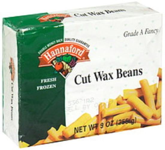 Hannaford Fresh Frozen Cut Wax Beans 9 oz, Nutrition Information Innit
