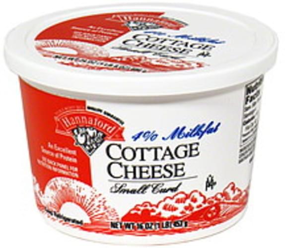 Hannaford Small Curd Cottage Cheese 16 oz, Nutrition Information Innit