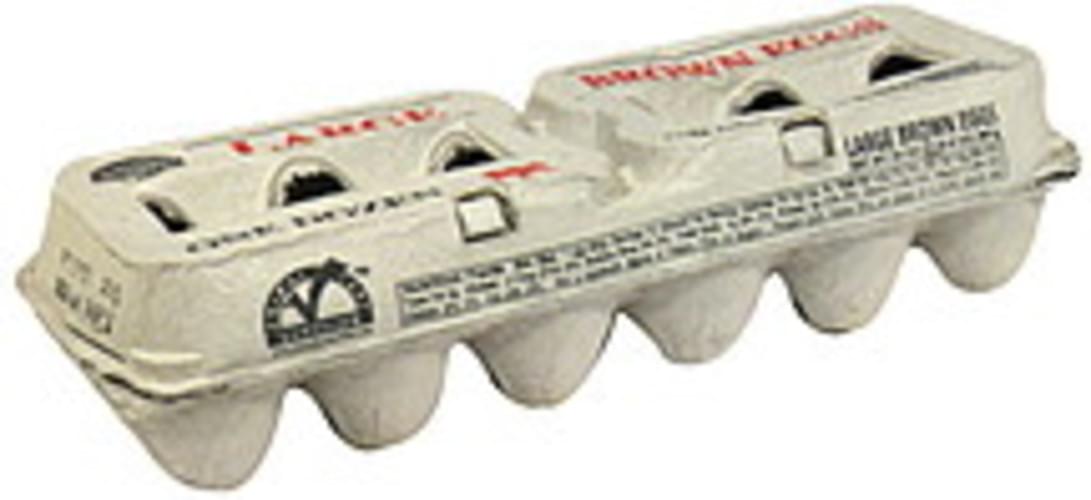 Hannaford Large Brown Eggs 12 ea, Nutrition Information Innit