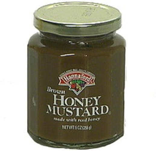 Hannaford Brown Honey Mustard Made with Real Honey 9 oz, Nutrition