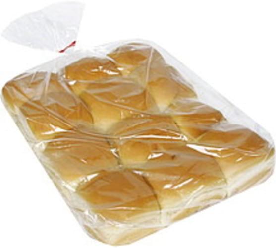 Hannaford White Dinner Enriched Rolls 16 oz, Nutrition Information