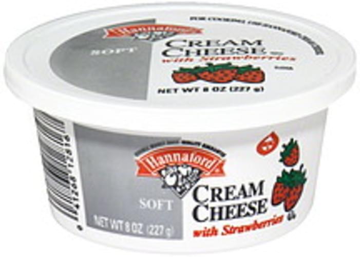 Hannaford Soft Cream Cheese 8 oz, Nutrition Information Innit
