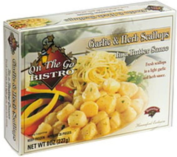 Hannaford in a Butter Sauce Garlic and Herb Scallops 35 ea, Nutrition
