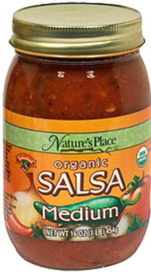 Hannaford Organic, Medium Salsa - 16 oz