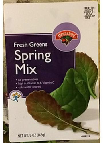 Hannaford Spring Mix - 85 g