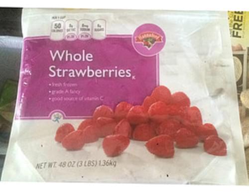 Hannaford Whole Strawberries - 140 g