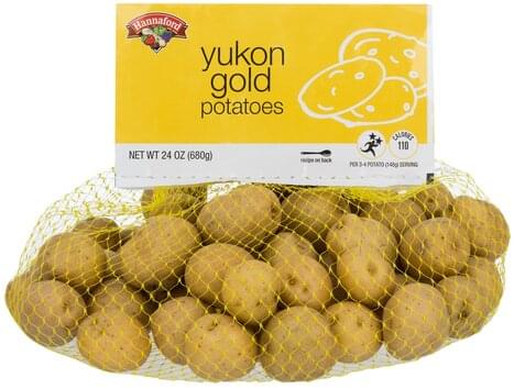 Hannaford Yukon Gold Potatoes 24 oz Nutrition Information Innit