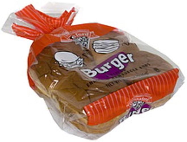 Hannaford Enriched Hamburger Buns 11.5 oz, Nutrition Information Innit