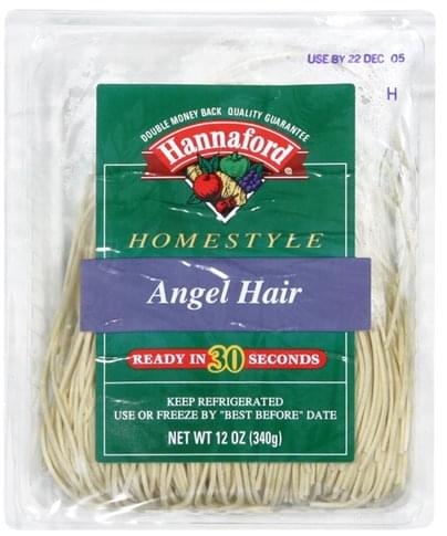 Hannaford Homestyle Angel Hair Pasta - 12 oz