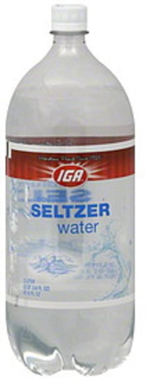 IGA Seltzer Water - 67.6 oz