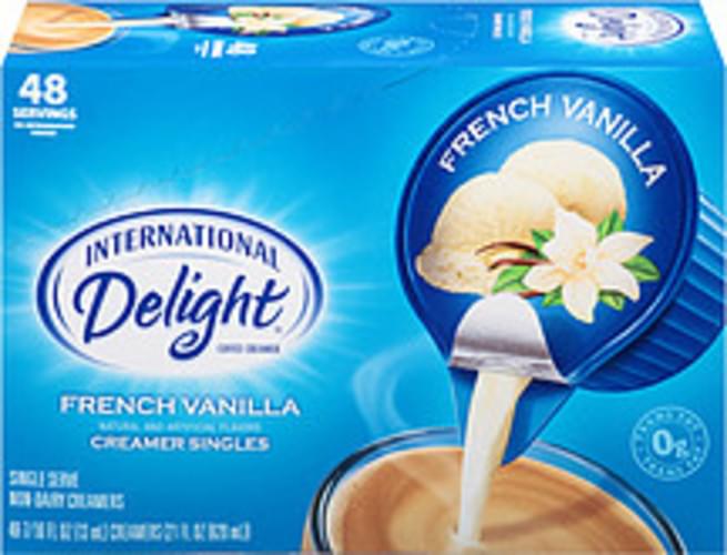 International Delight French Vanilla NonDairy Coffee Creamer 21 oz