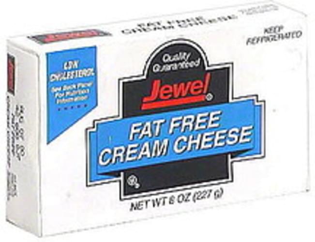 Jewel Fat Free Cream Cheese 8 oz, Nutrition Information Innit