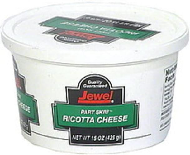 Jewel Part Skim Ricotta Cheese 15 oz, Nutrition Information Innit