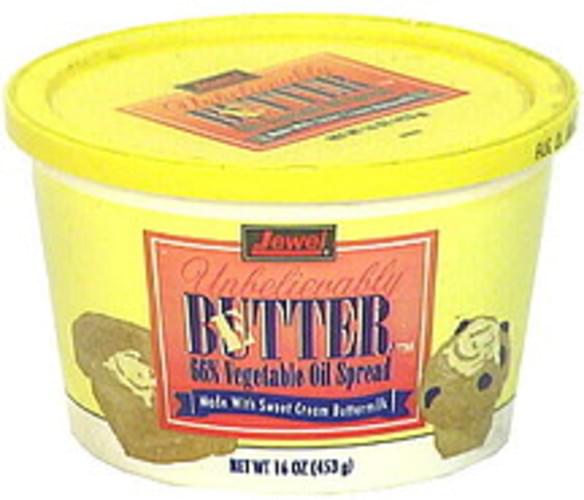Jewel Unbelievably Better Butter 16 oz, Nutrition Information Innit