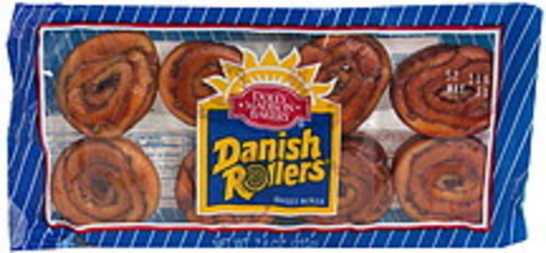 Dolly Madison Danish Rollers Sweet Rolls 7.6 oz, Nutrition Information Innit