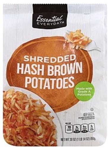 Essential Everyday Shredded Hash Brown Potatoes - 30 oz
