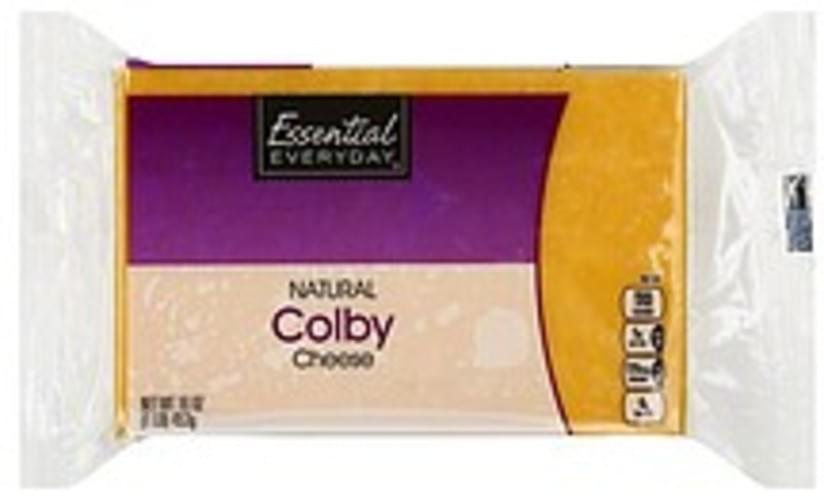 Essential Everyday Colby Cheese 16 oz, Nutrition Information Innit