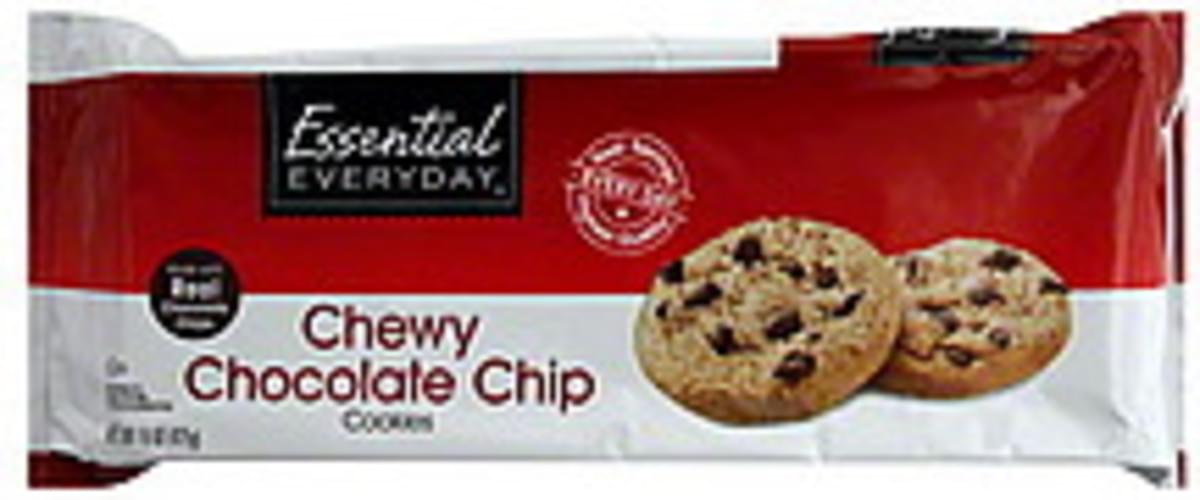 Essential Everyday Chewy, Chocolate Chip Cookies - 15 oz, Nutrition