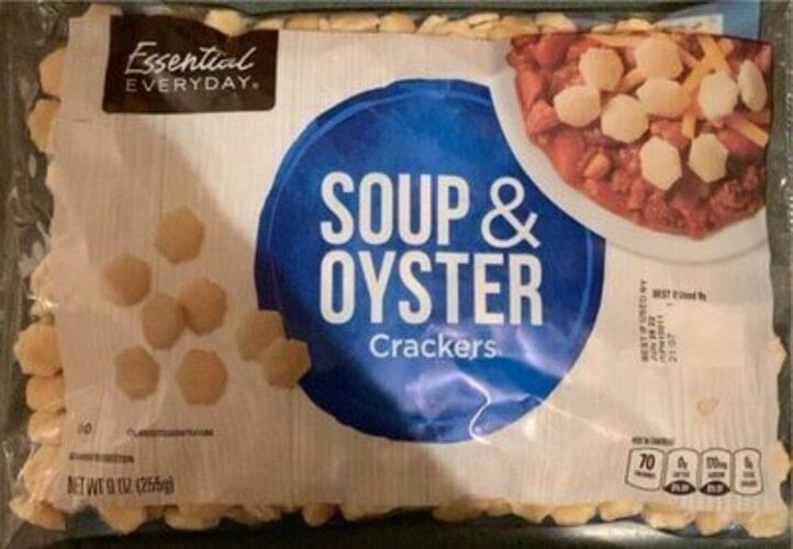 Essential Everyday Soup & Oyster Crackers 9 oz, Nutrition Information