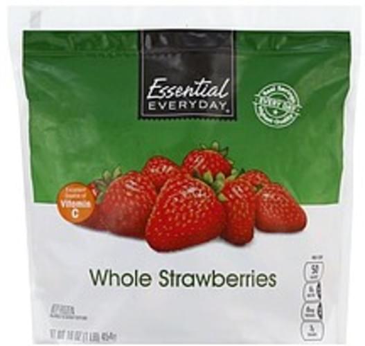 Essential Everyday Whole Strawberries - 16 oz