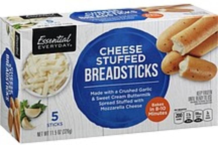 Essential Everyday Cheese Stuffed Breadsticks 5 ea, Nutrition