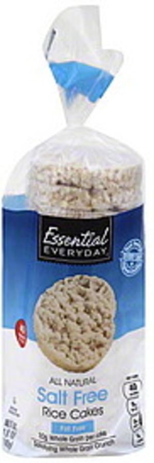 Essential Everyday Salt Free Rice Cakes - 4.9 oz