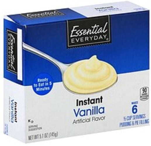 Essential Everyday Instant, Vanilla Pudding & Pie Filling 5.1 oz