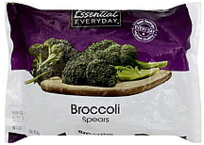 Essential Everyday Spears Broccoli 16 oz, Nutrition Information Innit