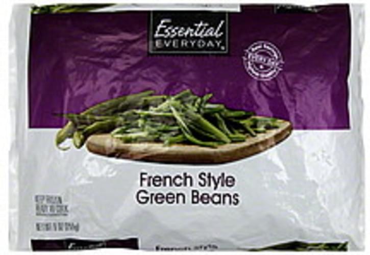 Essential Everyday French Style Green Beans 9 oz, Nutrition