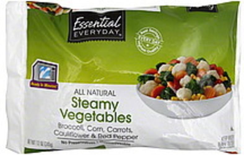 Essential Everyday Steamy Vegetables 12 oz, Nutrition Information Innit