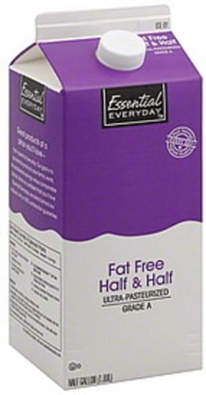 Essential Everyday Fat Free Half Half 0 5 Gl Nutrition Information Innit Essential Everyday Fat Free Half Half 0 5 Gl Nutrition Information Innit