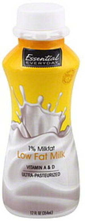 Essential Everyday Low Fat, 1% Milkfat Milk - 12 oz
