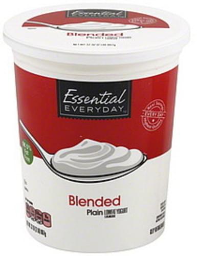 Essential Everyday Lowfat, Blended, Plain Yogurt - 32 oz