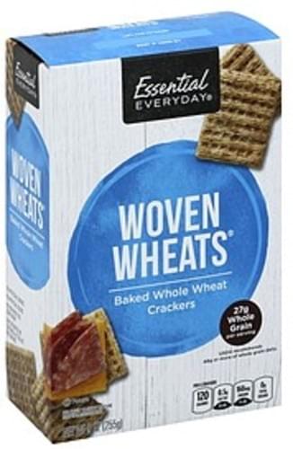 Essential Everyday Woven Wheats Crackers - 9 oz