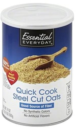 Essential Everyday Steel Cut, Quick Cook Oats - 24 oz