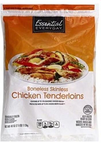 Essential Everyday Tenderloins, Boneless, Skinless Chicken - 40 oz
