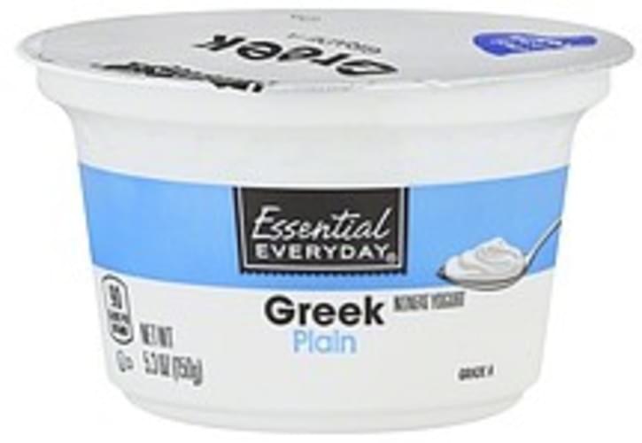 Essential Everyday Greek, Nonfat, Plain Yogurt - 5.3 oz