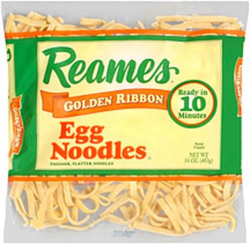Reames Golden Ribbon Egg Noodles 16 oz, Nutrition Information Innit