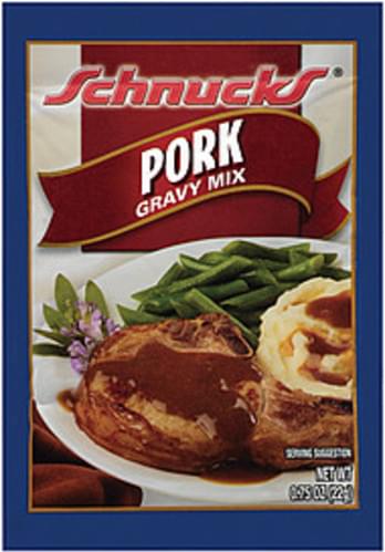 schnucks pork gravy mix innit oz sauces marinades search