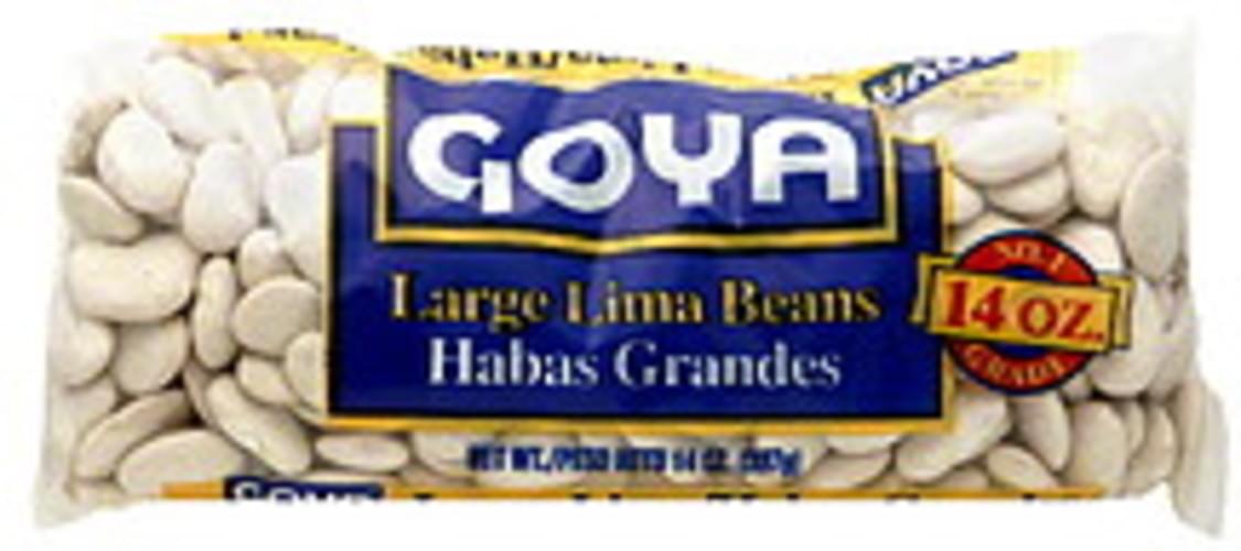 Goya Large Goya Large Lima Beans 1, Nutrition Information Innit